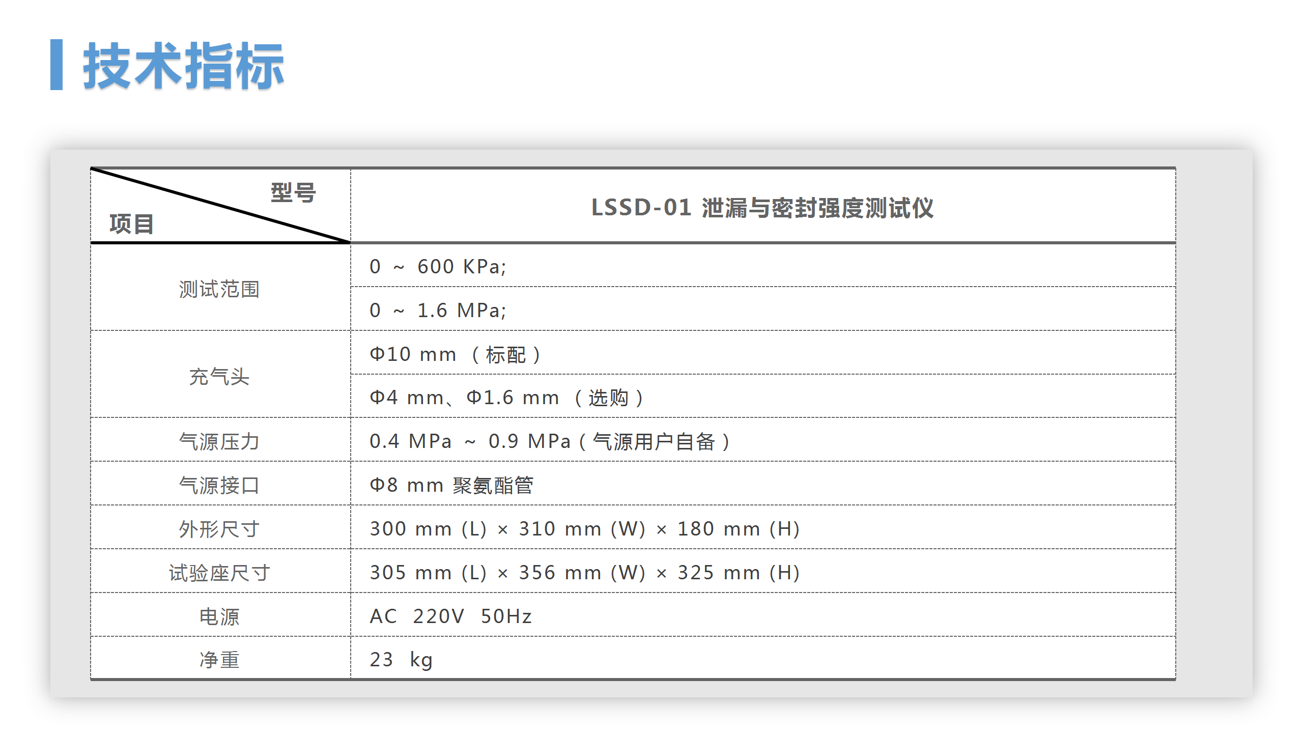 LSSD-01 泄漏与密封强度测试仪(图7)